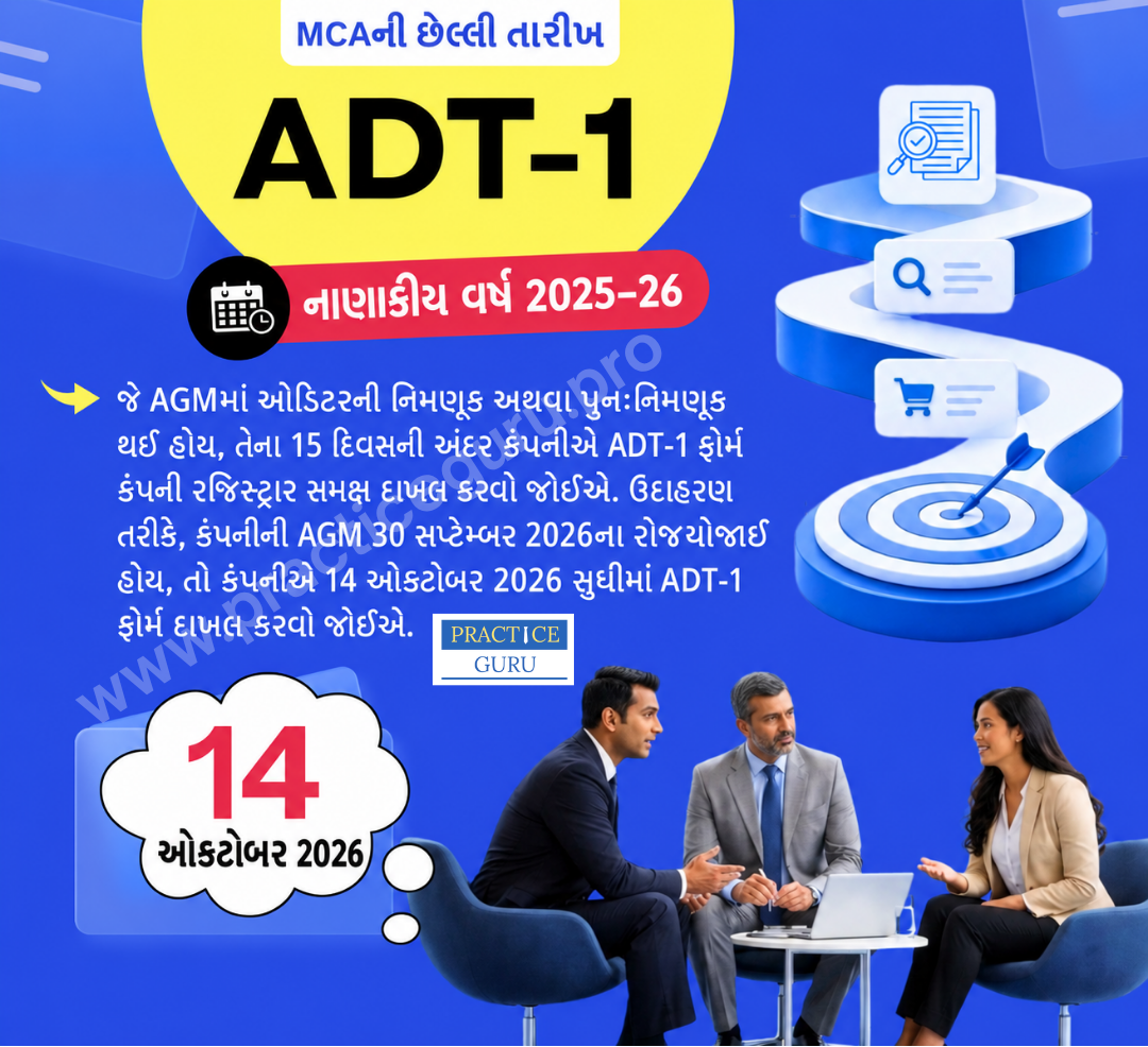 Gujarati due date poster