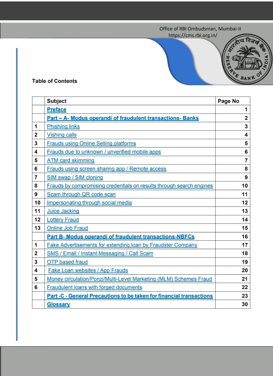 Modus Operandi Index