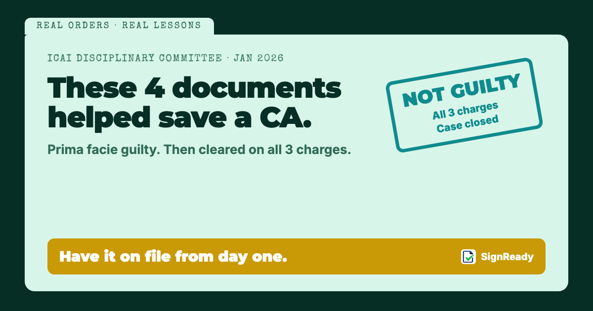 4 documents that helped save a CA — banner