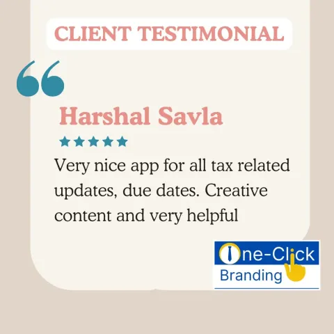 Client review of OneClick Branding
